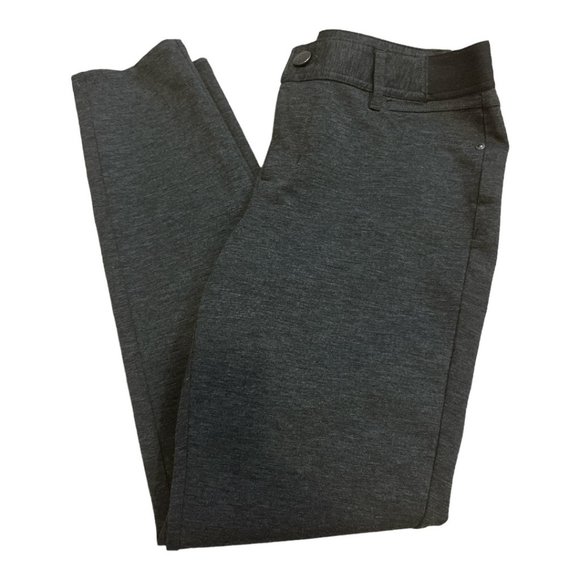 SIMPLY VERA Grey Sz M Vera Wang Skinny Mid Rise Pants Charcoal - Picture 4 of 8